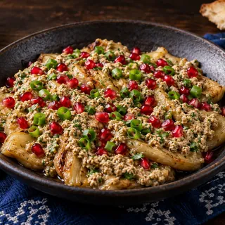 Баклажаны с орехами