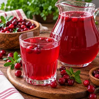 Морс клюквенный