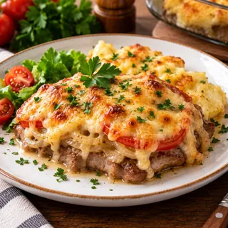 Мясо по-французски