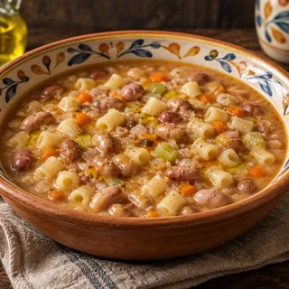 Паста с фасолью