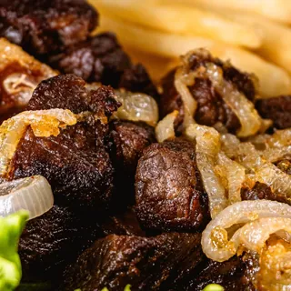 Печень жареная