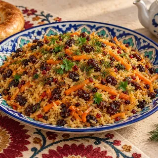 Плов с изюмом