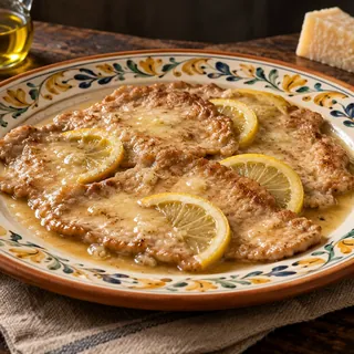 Скалоппине с лимоном